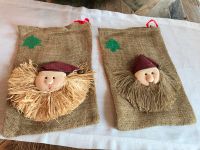 2 Jute Säcke Nikolaus weihnachtlich Nordrhein-Westfalen - Höxter Vorschau