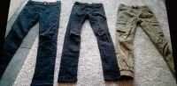 4 Hosen Jeanshosen Gr. 158 wie neu schwarz Cargohose grün Nordrhein-Westfalen - Sprockhövel Vorschau