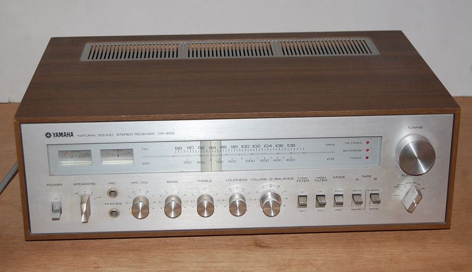 Vintage High End Voll Verstärker Yamaha CR-600 Receiver 70s in Wiesbaden