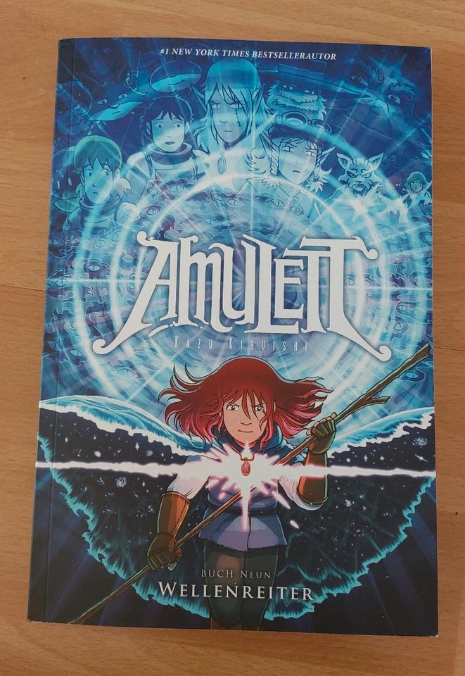 Buch Amulett - Wellenreiten- Teil 9 - Tagung Kibuishi in Fürstenfeldbruck