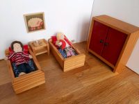 Puppenhaus Puppenstube Puppenmöbel Schlafzimmer Spielform Waldorf Bayern - Buchenberg Vorschau