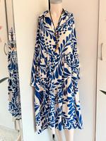 Boho Kleid Mykonos MIDI Ibiza blau weiß S-M Hängerchen Ethno Kreis Pinneberg - Wedel Vorschau
