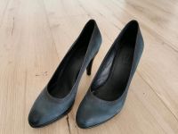 Highheels aus Wildleder Gr. 39 Marke 5th Avenue dunkelblau Baden-Württemberg - Rottenburg am Neckar Vorschau