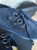 Tommy Hilfiger Schuhe blau und grau echtes Leder! Nordrhein-Westfalen - Paderborn Vorschau