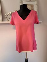 Esprit Leinen T-Shirt Gr. M ca. 38 pink rot Leinen mit Polyester Nordrhein-Westfalen - Beverungen Vorschau