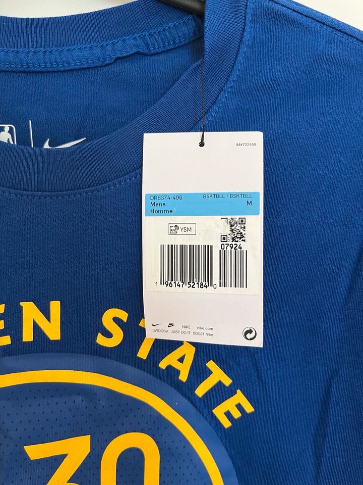 NEUES Nike NBA T-Shirt Golden State Warriors Größe M Basketball in Kerpen