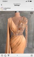 Designer Abendkleid Gold tabja Nordrhein-Westfalen - Hilden Vorschau