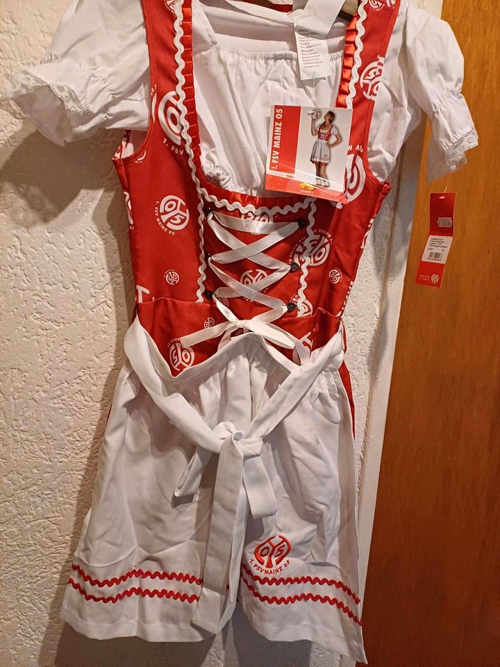 1. FSV Mainz 05 Dirndl Größe 36 Kostüm Neu in Mainz