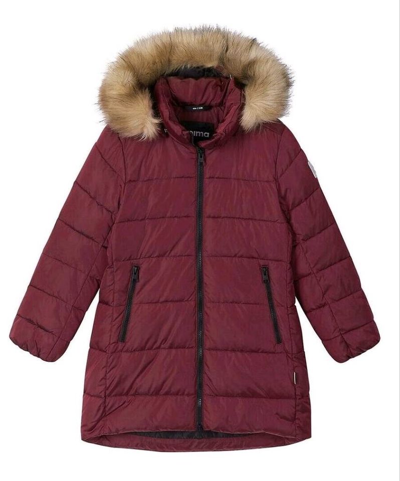 Reima Lunta Mädchen Winterjacke weinrot schimmernd - NEU! in Markt Schwaben