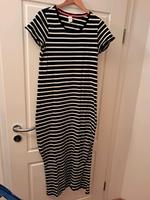 Kleid T-Shirt blau weiß  Maritim lang Streifen 42 Gina Nordrhein-Westfalen - Rhede Vorschau