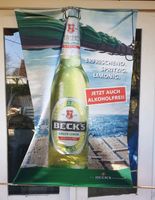 Banner Becks Bierflasche, Sommermotiv,  Deko, Werbung Niedersachsen - Leer (Ostfriesland) Vorschau