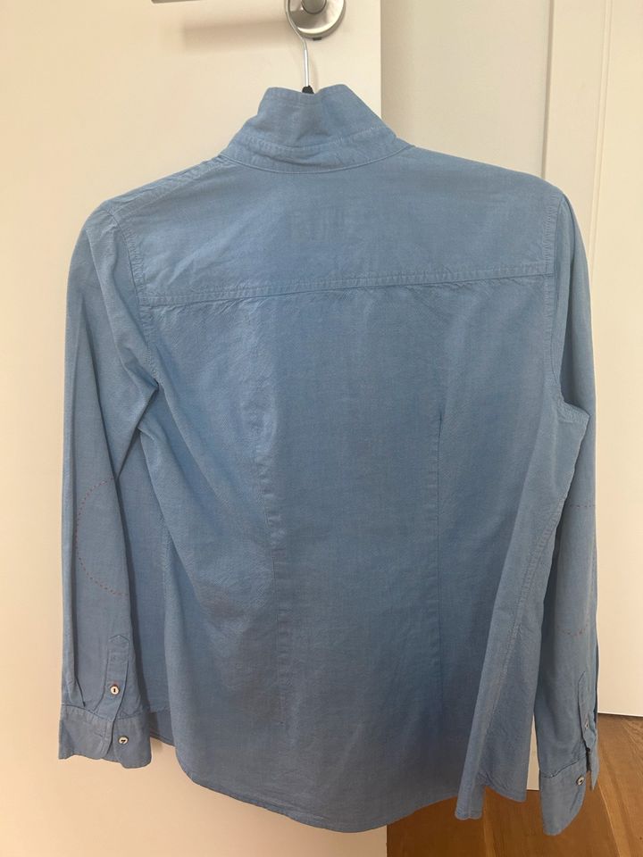 Bluse Marco Polo blau S 36 in Dortmund