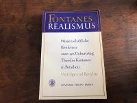 Fontanes Realismus Wissenschaftliche Konferenz Vorträge und Beric Nordrhein-Westfalen - Mettmann Vorschau