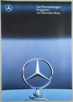Mercedes-Benz  Das Personenwagen Programm 7/1988 Niedersachsen - Alfeld (Leine) Vorschau