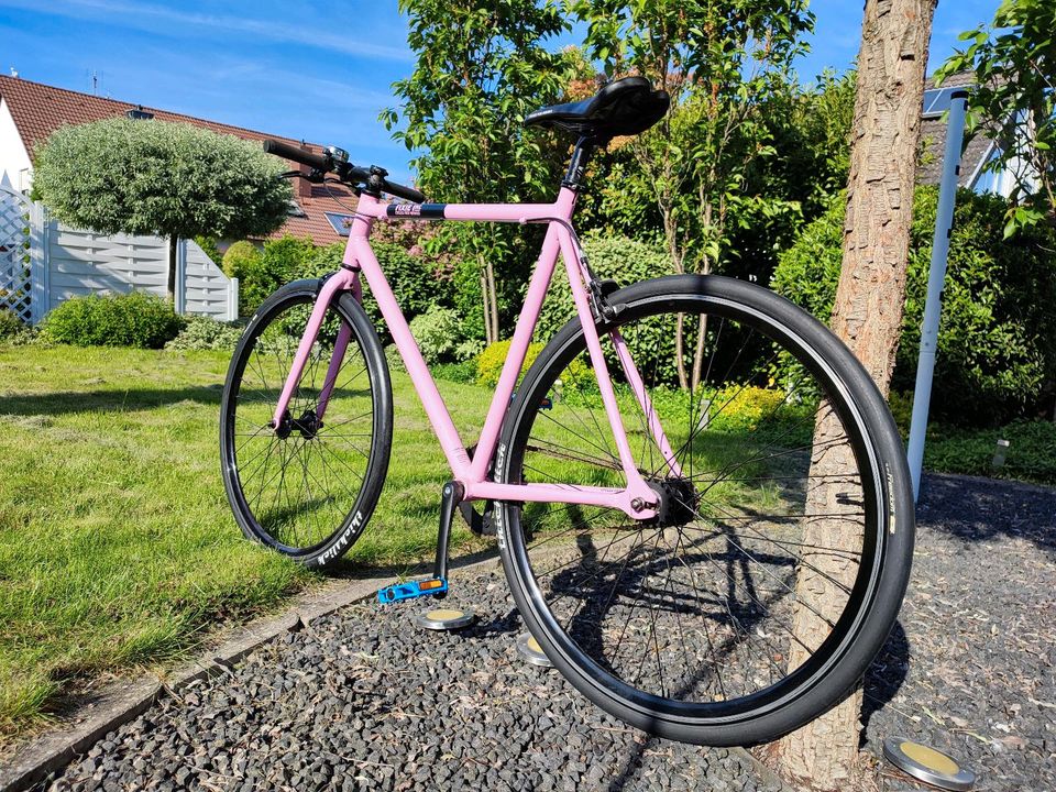 Fixi Bike in heißem stylisch geilen Rosa, Pink Panther Look, Bike in Rülzheim