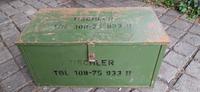 DDR NVA Werkzeugkiste Armee Militaria Militär Metallkiste Blech Brandenburg - Treplin Vorschau