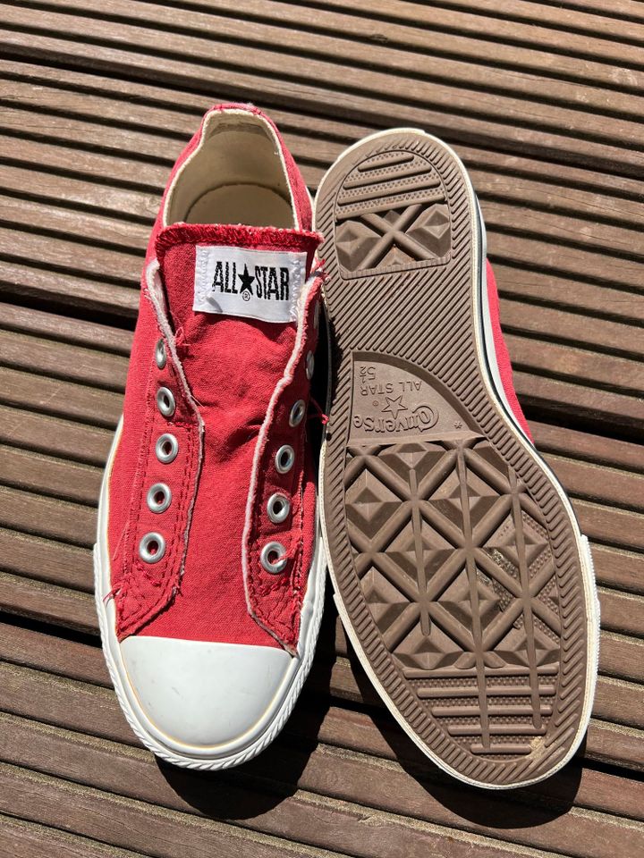 Converse rot Slip in Gr 38,5 ❤️ in Bonn