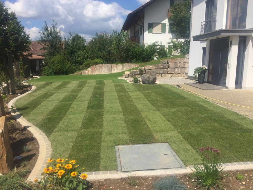 GaLa Bau, Pflasterarbeiten, Gartenbau, Steinmauer in Westendorf b Kaufbeuren