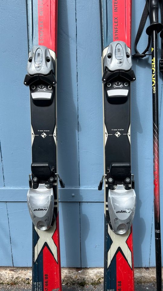 Kinder Ski 120cm mit Stöcken 90cm in Weil der Stadt