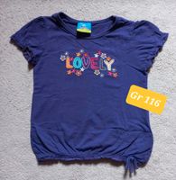 Lila Tshirt lovely 116 Bayern - Ergoldsbach Vorschau