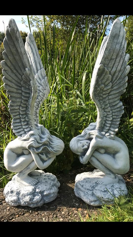 ‼️Engel 73cm Engeln Rachel Grabfigur Elfe Feen Angel Steinfigur‼️ in Hamburg