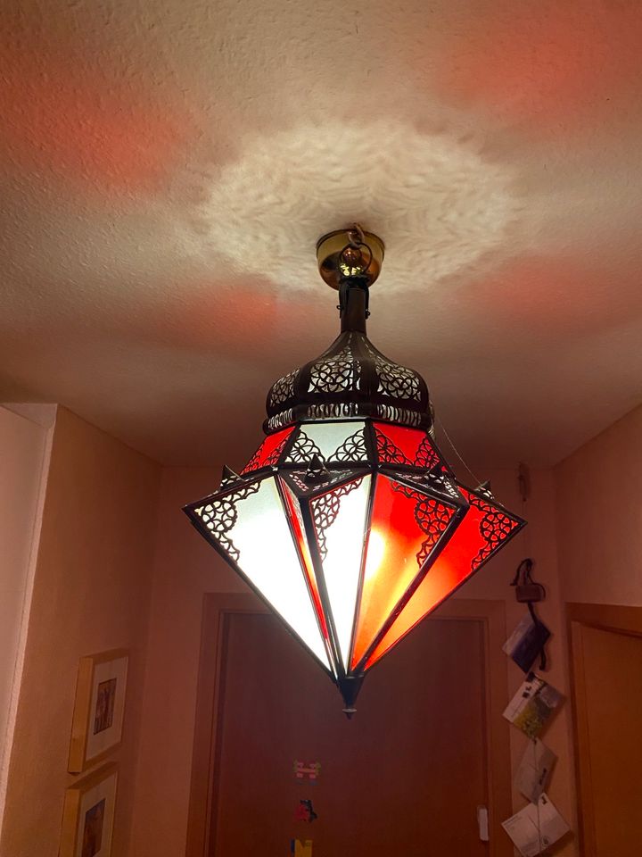 Zwei orientalische Lampen/ Hängelampe in Mittweida