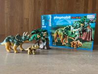 Playmobil Dinos (5234) Dino Triceratops mit Baby Wandsbek - Hamburg Sasel Vorschau