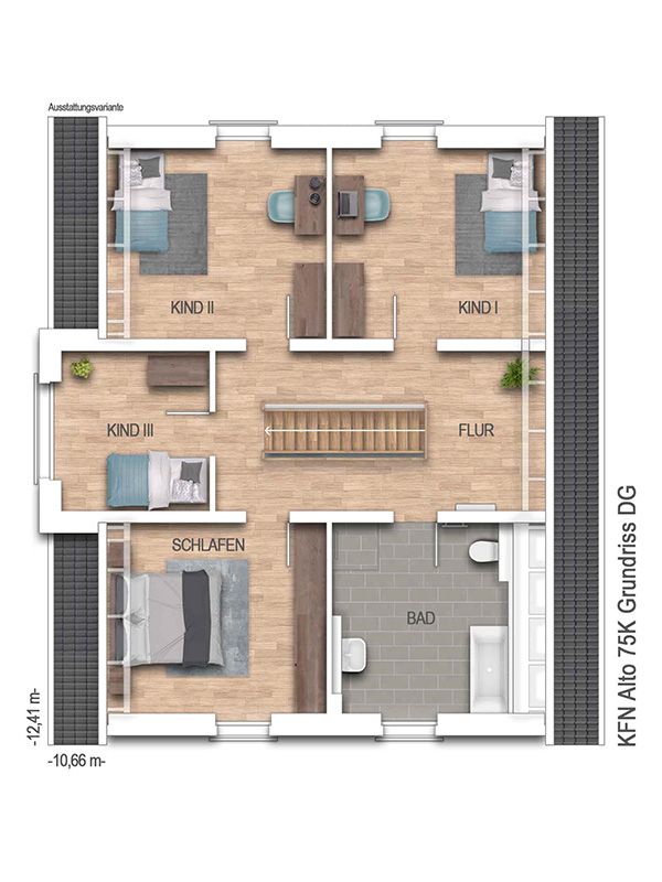 KFN-förderfähiges Einfamilienhaus 175 m² - voll ausgestattet - Heinz von Heiden GmbH Massivhäuser in Hollenstedt