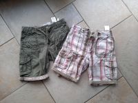 H&M Shorts Gr. 128 kariert / Blumen Hessen - Diemelstadt Vorschau