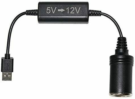 USB-Adapter auf Zigarettenanzünder-Stecker, 12 V