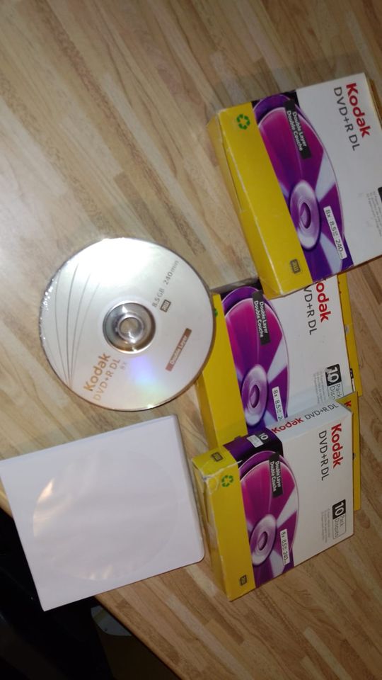 DVD-50 x Kodek DVD+R DL 8,5 GB Rohlinge 8 (50 Stück) NEU. in Bayreuth