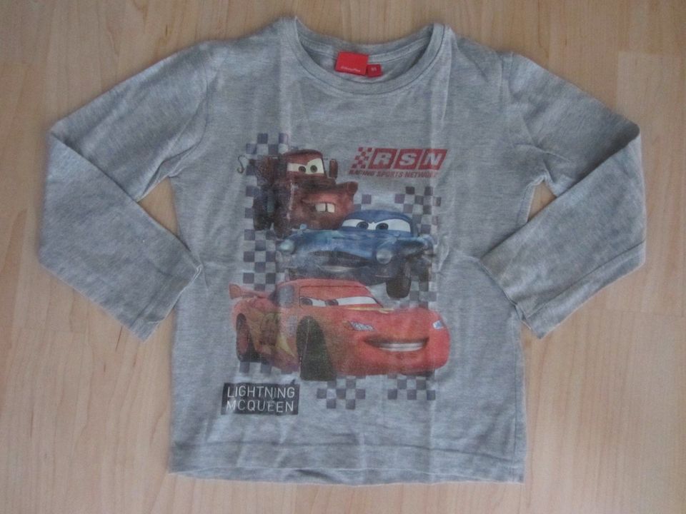 Cars - Lightning Mcqueen Disney Shirt grau Gr. 98 in Wöllstein