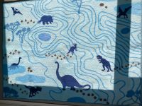 IKEA Teppich Dino blau 134 x 100 cm Dahn - Bruchweiler-Bärenbach Vorschau