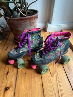 80er Originale Rollschuhe in Neon pink Grün Schwarz Friedrichshain-Kreuzberg - Friedrichshain Vorschau