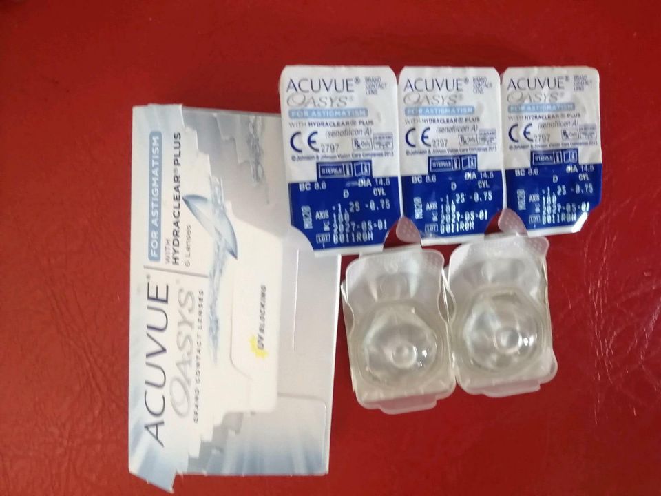 Kontaktlinsen ACUVUE OASYS for Astigmatism 5 Monate *NEU & OVP* in Burgkunstadt