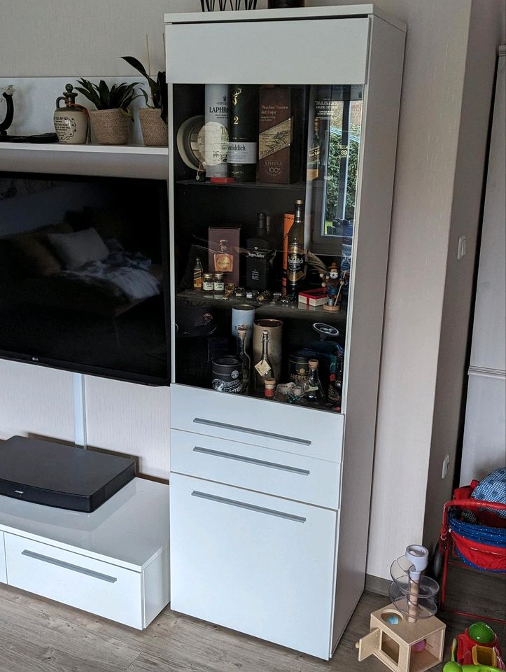 Wohnwand Schrank Borte Lowboard Wohnzimmer NP 1250€ in Sande