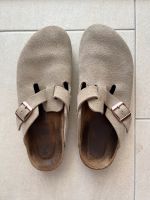 Birkenstock Boston „Weichbettung“ Taupe Velourleder Gr.40 -schmal Bayern - Rosenheim Vorschau