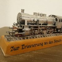 Ehrengeschenk DDR LOK Silber Holzsockel Hohen Neuendorf - Borgsdorf Vorschau