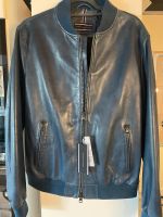 Tommy Hilfiger Lederjacke Blau Gr. 50 NEU mit Etikett Bayern - Zorneding Vorschau