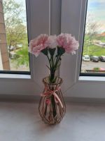 Vase mit künstliche Blumen Niedersachsen - Salzgitter Vorschau