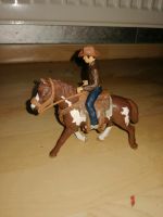 Schleich Pferd mit Cowboy Niedersachsen - Holzen Vorschau