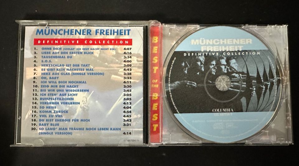 Münchner Freiheit CD Musik Definitive Collection in Lahnstein