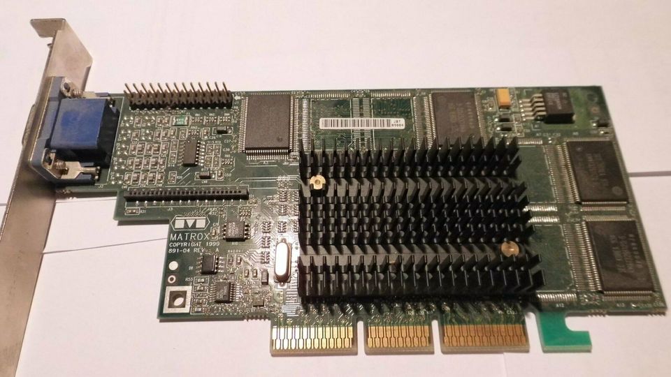 Matrox MGI G4+MILA/16/OE2 AGP  VGA Grafikkarte in Ober-Olm