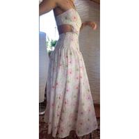 Sommerkleid weiß mit Cutouts Bayern - Bernried Vorschau