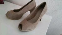 NEU PEEPTOES SCHUHE 38 BEIGE BUSINESS HIGH HEELS Leipzig - Eutritzsch Vorschau