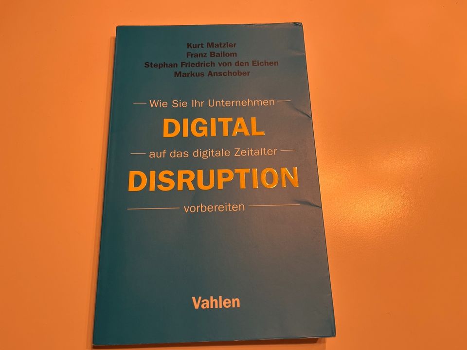 Buch über digitale Disruption in Obermeitingen