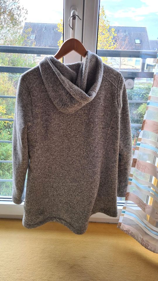 Lands' End LANDSEND lange Fleece Jacke Gr M grau in München