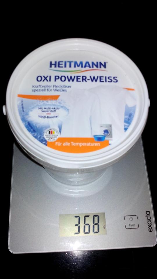 Oxi-Power-Weiss, Heitmann,Tandil Oxi-Fix Fleckentferner, 2 Dosen in Geschendorf