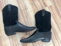 Vintage Leder Cowboy Stiefel Frankfurt am Main - Eschersheim Vorschau