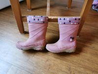 Gummistiefel gefüttert 24/25 rosa Hessen - Schaafheim Vorschau